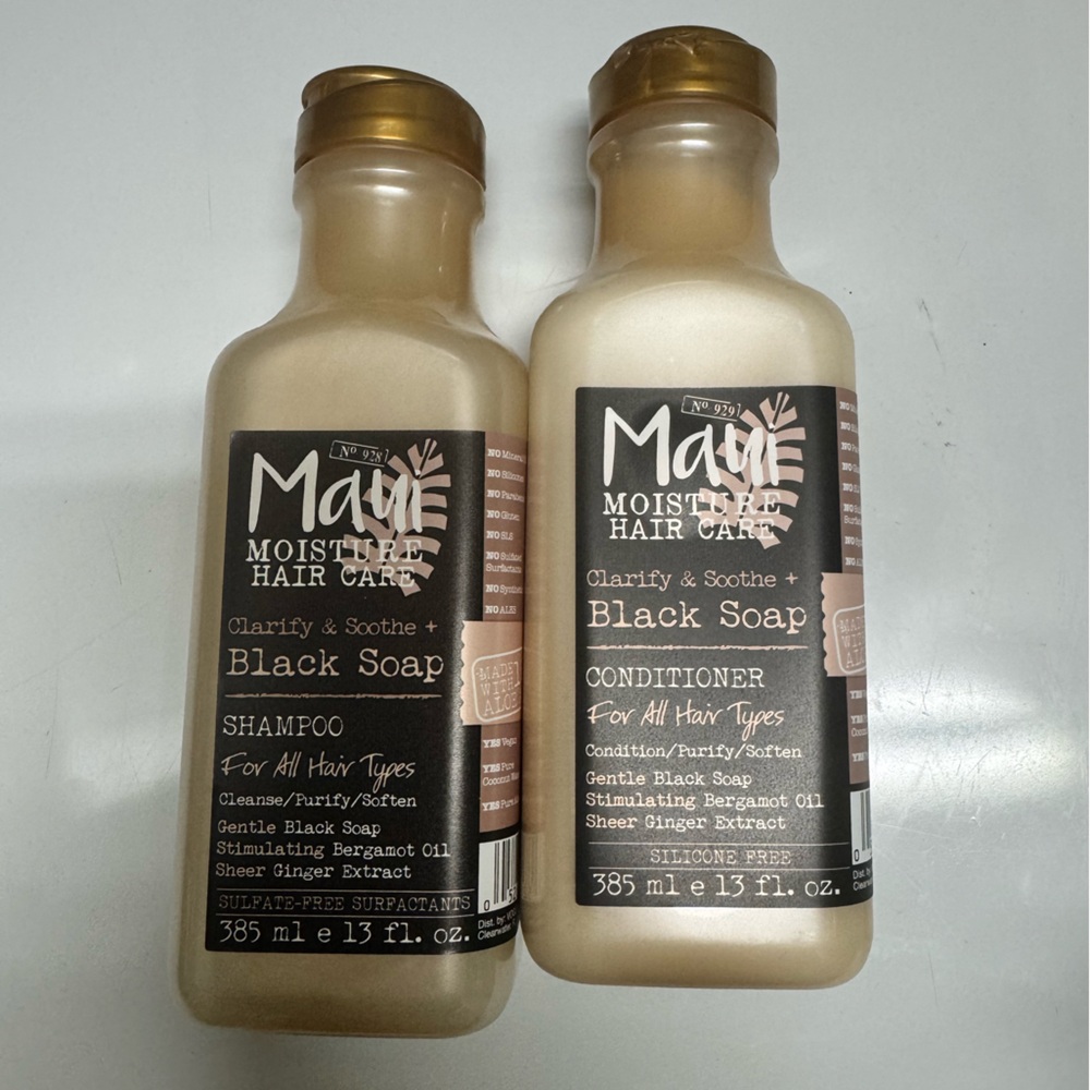 Brand	Maui‎ Moisture Item Form	Liquid Hair Type	All ScentNoni, Coconut, Charcoal